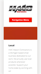 Mobile Screenshot of hmcmasoncontractors.com