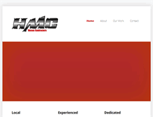 Tablet Screenshot of hmcmasoncontractors.com